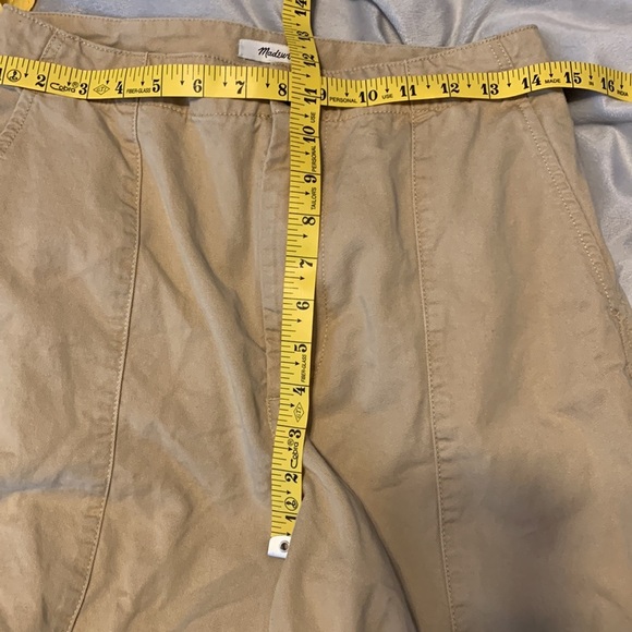 Madewell seamed wide leg desert dune size 4 khaki ng545 - Picture 3 of 6